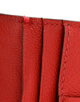 Shiny Alligator Bearn Wallet Geranium