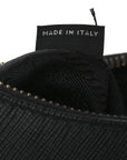 Saffiano Lux Re-Edition 2005 Shoulder Bag Black