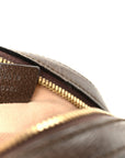 GG Supreme Monogram Web Mini Ophidia Round Shoulder Bag Brown