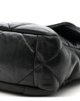Lambskin Quilted Medium CHNL 19 Flap Black