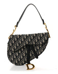 Oblique Saddle Bag Blue