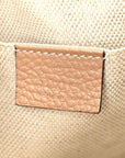 Pebbled Calfskin Small Soho Disco Bag Rose Beige