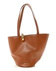 Smooth Calfskin Medium Le Bambola Moyen Light Brown