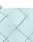 Lambskin Maxi Intrecciato Small Cassette Camera Bag Teal Washed