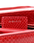Snakeskin Medium Lady D1OR Pink