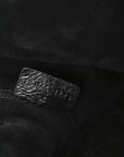 Crinkled Calfskin Macrocannage Large Toujours Black