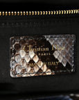 Snakeskin Small Lady D1OR Bleu Multicolor