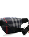 House Check Sonny Bum Bag Navy Grey