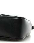 Calfskin Matelasse Monogram Lou Camera Bag Black