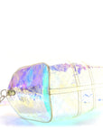 PVC Monogram Keepall Bandouliere 50 Iridescent Prism