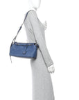 Cuoio Romano Selleria Denim Effect Medium By The Way Soft Boston Bag Blue