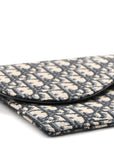 Oblique Saddle Pouch Blue