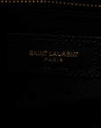 Lambskin Quilted Toy Loulou Puffer Monogram Chain Satchel Blanc Vintage