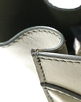 Smooth Calfskin Mini Luggage Almond