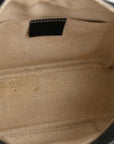 Pebbled Calfskin Small Soho Disco Bag Black
