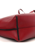Calfskin Mini Flamenco Knot Bag Red