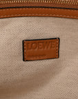 Calfskin Large Flamenco Knot Bag Warm Desert