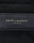 Calfskin Matelasse Monogram Lou Camera Bag Black