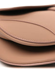 Ultra Matte Calfskin Saddle Bag Blush