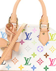 LV x TM Monogram Multicolor Alma BB White