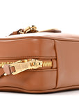 Nappa Small Beau Top Handle Bag Cognac