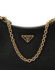 Saffiano Lux Re-Edition 2005 Shoulder Bag Black