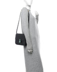 Liege Calfskin Medium Classic Box Flap Bag Anthracite