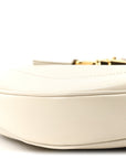 Boarded Dyana Lux Calfskin Small Jackie 1961 Hobo Mystic White