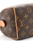 Monogram Speedy Bandouliere 20 Black