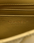 Aged Calfskin Quilted 2.55 Reissue 224 Flap Khaki