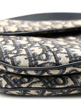 Oblique Saddle Bag Blue
