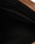 Waxed Suede Calfskin Classic Hardware Small Le City Camel