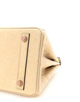 Ostrich Birkin 25 Parchemin