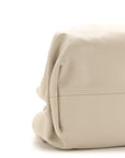 Smooth Butter Calf The Pouch Oversized Clutch Plaster