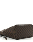 Damier Ebene Neo Neverfull MM Rose Ballerine