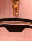 Damier Ebene Neo Neverfull MM Rose Ballerine