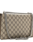 GG Supreme Monogram Small Dionysus Shoulder Bag Taupe