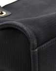 Mixed Fibers Small Deauville Tote Black