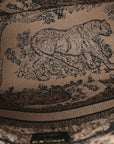 Canvas Embroidered Medium D1ORiviera Toile De Jouy Book Tote Black