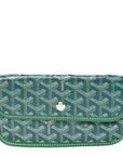 Goyardine Pouch Green