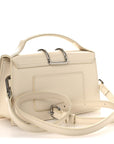 Smooth Calfskin Metal Flap Le Grand Bambino Light Ivory