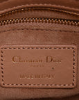 Lambskin Gathered Mini Lady D1OR Fard