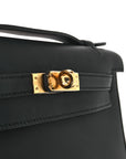 Swift Kelly Pochette Clutch Black