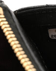 Aged Calfskin Quilted 2.55 Reissue Pouch With Chain Handle Black