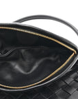 Nappa Intrecciato Small Gemelli Black