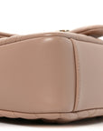 Lambskin Matelasse Medium GG Marmont Shoulder Bag Pink Beige