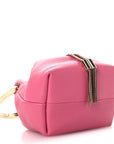 Calfskin Micro Bon Bon Bag Candy Pink
