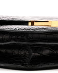 Matte Alligator Constance 18 Black