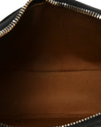 Triomphe Canvas Calfskin Ava Shoulder Bag Tan