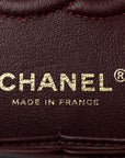 Caviar Quilted Small Double Flap Black